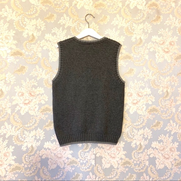 Boys Grey Sweater Vest Gymboree NWT Size 8 - Picture 6 of 8